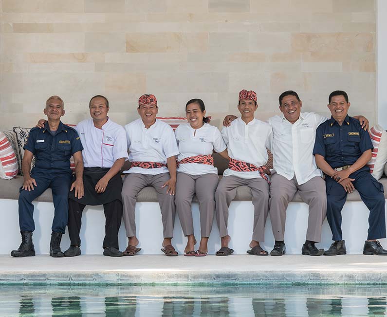 Casa Brio - Our happy crew